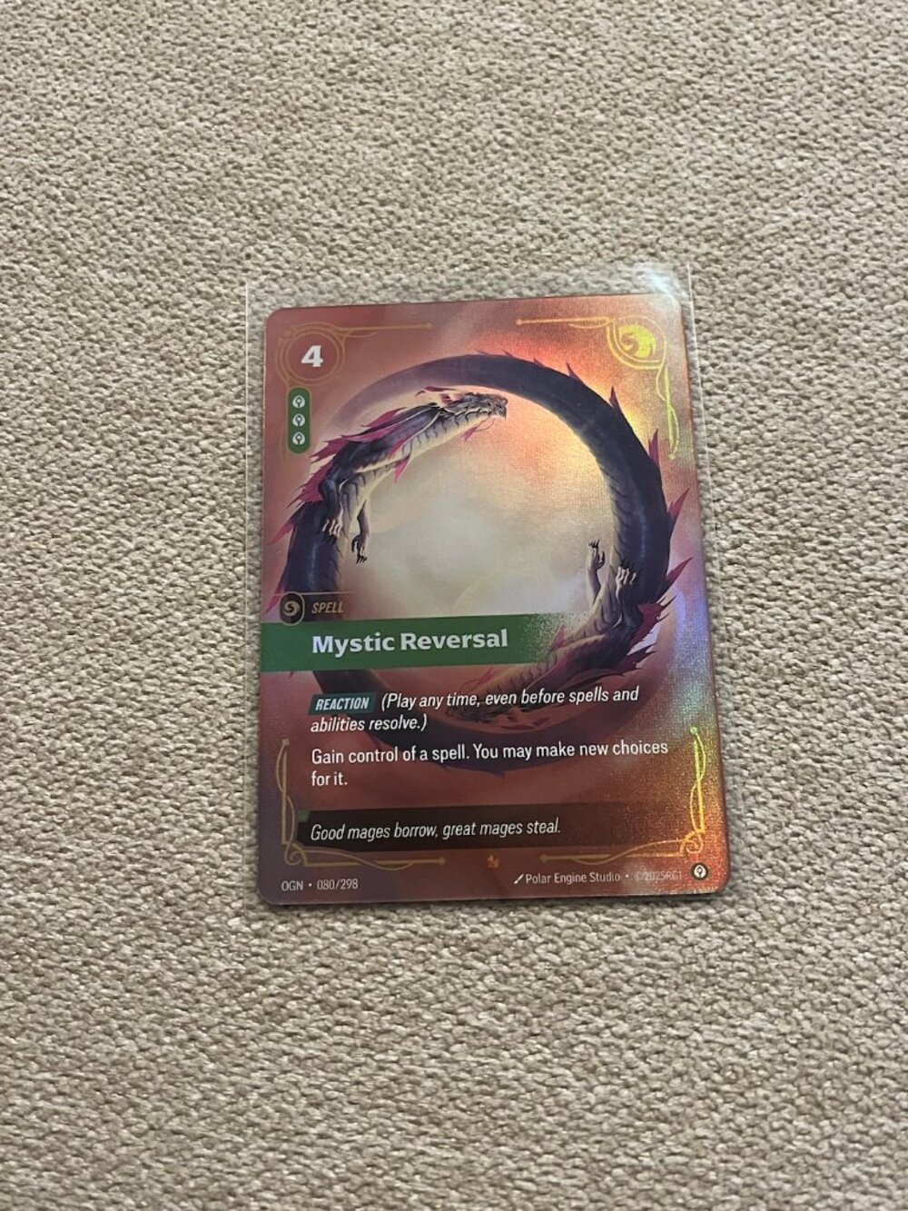 Mystic Reversal 080/298 - Origins (OGN) Riftbound: League of Legends Card